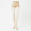 Sabrina GUNZE Shape, Beautiful, Tightening, Non-Conductive, Compression Stockings, Women's Feet,