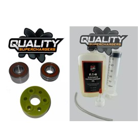 Eaton Supercharger Snout Bearings Isolator Coupler Jaguar Land Rover Range 5.0 47mm Oi