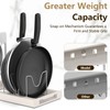 Anhow Pan Organiser, Expandable Pan Holder for Drawer, Lid Holder