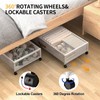 Eastherry Under Bed Storage with Wheels, XXXL Larger Under Bed