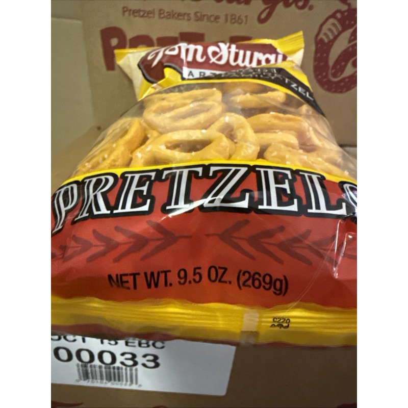 Tom Sturgis 3x Tom Sturgis Artisan Little Cheeser Specials Pretzels,