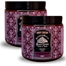 Black Canyon Amber Cinnamon Scented Body Cream, 16 Oz (2 Pack)