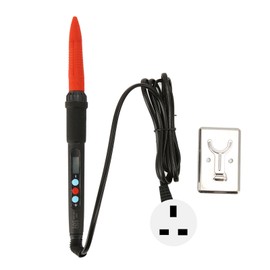 Digital Soldering Iron Kit Universal Electric Soldering Iron with LCD Screen for 3D Printer Accessories 110‑240V Digital Soldering Iron UK Plug