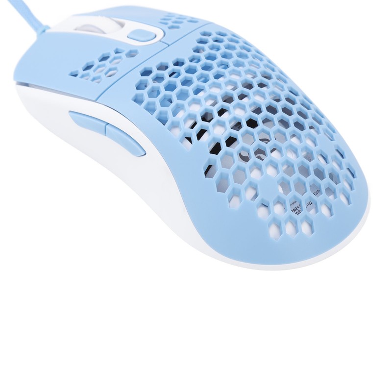 RGB Mouse Cellular Hollow Design Lightweight Wired Backlight 12000DPI 6