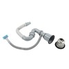 Stainless Steel Sink Drain Assembly with Cage S Bend Hose
