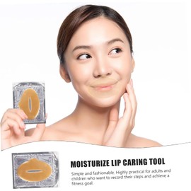 PartyKindom Mascarillas de Gel para Labios Hidratantes y Exfoliantes, 25 Unidades Fibra Vegetal, Ideales para Cumpleaños y Cuidado Labial Profundo