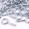 Large Screw in Eye Bolt Hooks 75mm Zinc Plated Eye