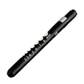 3ZONE HEALTH BEAUTY Pen Light LED Medical Diagnostic Nurse Doctor Pen Light, Medical Gift Light M5 (Black)