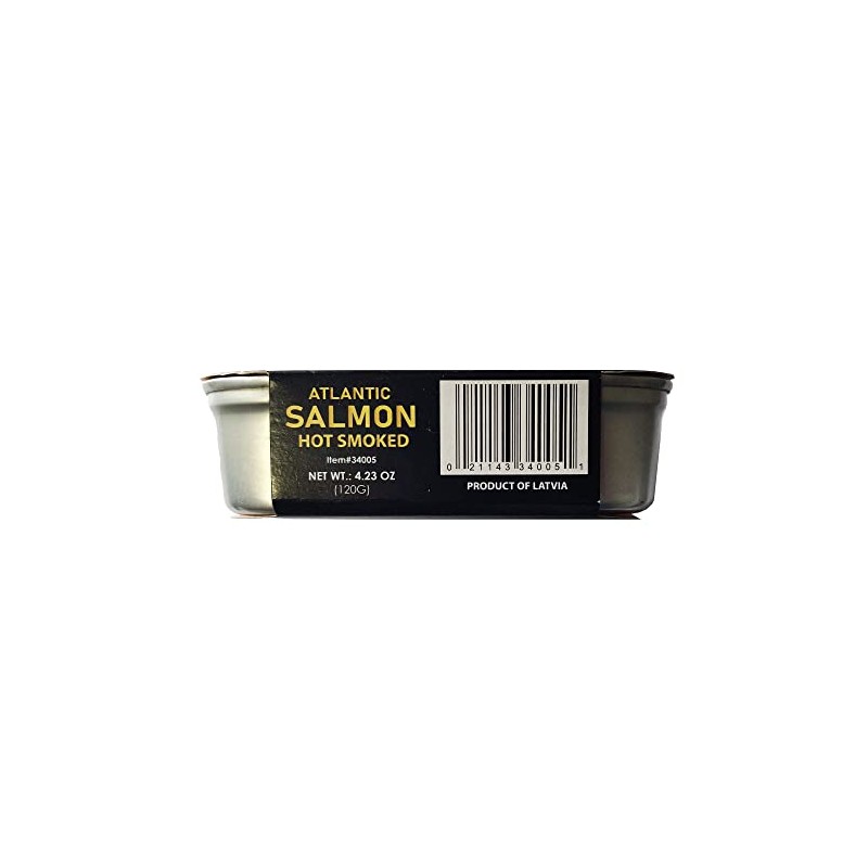 Baltic Gold Atlantic Salmon Fillets In Oil - 4.23 oz