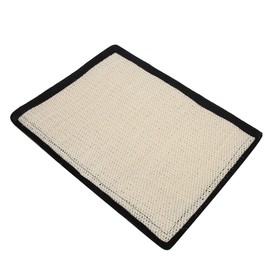 Table Leg Scratch Board, Sofa Scratcher Mat Furniture Protect Sofa Sisal Scratch Protect, White Table Leg Furniture Protection Pets for Cats(White)