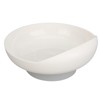 Leak-proof scoop plate, adaptive, self-feeding harness with non-slip base for