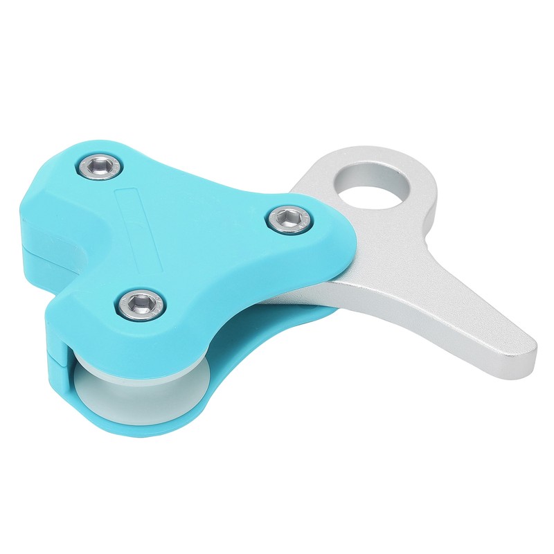 Aluminum Alloy Pulley Scuba Free Diving Buoy Metal Rope Retractor