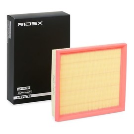 RIDEX 8A0071 Engine Air Filter Rectangular || Air Filter Insert, Car Filter, Car Filter, Engine Air Filter, Filter for Air, Engine Air Motor Filter