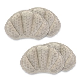 Molain 2 Pair Heel Grips Shoes Pads for Shoes Too Big Thick Heel Cushions Liners Inserts Back Insoles Anti Blister Shoe Liners Heel Protectors Add Extra Volume Heel Pads (Skin Color)