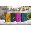 TUZECH Leather Journal for Men and Women Diary to Write