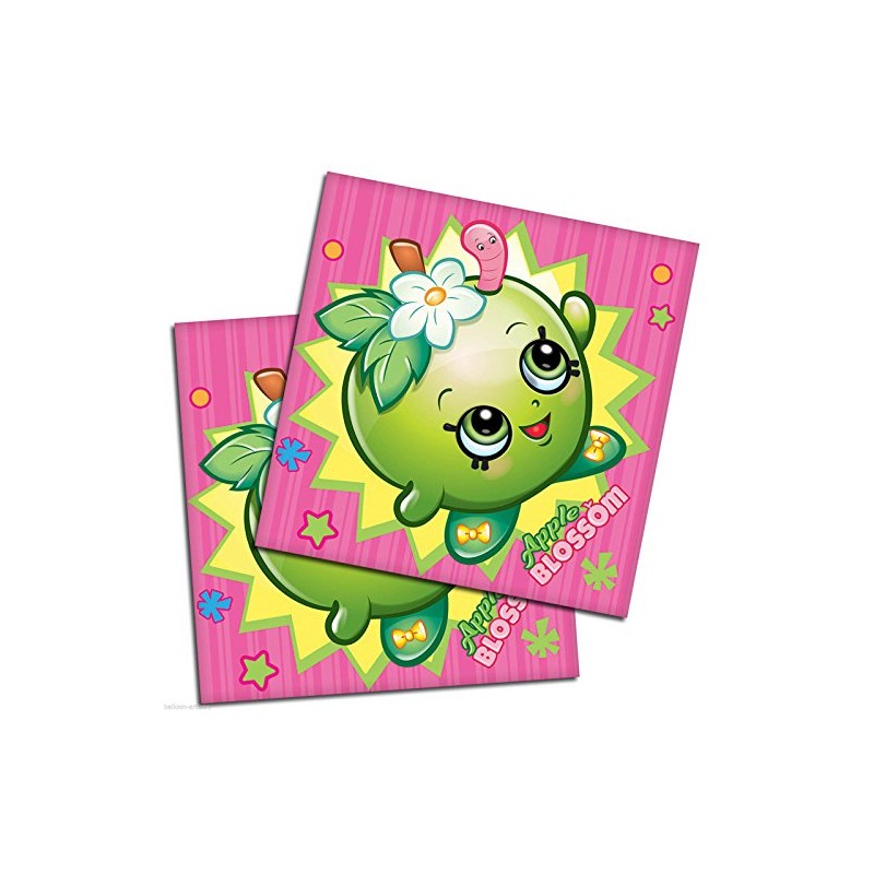 Shopkins Party Napkins, pk16