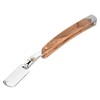 Retro Wood Handle 10pcs Blade Head Shaving Razor Folding Shaver
