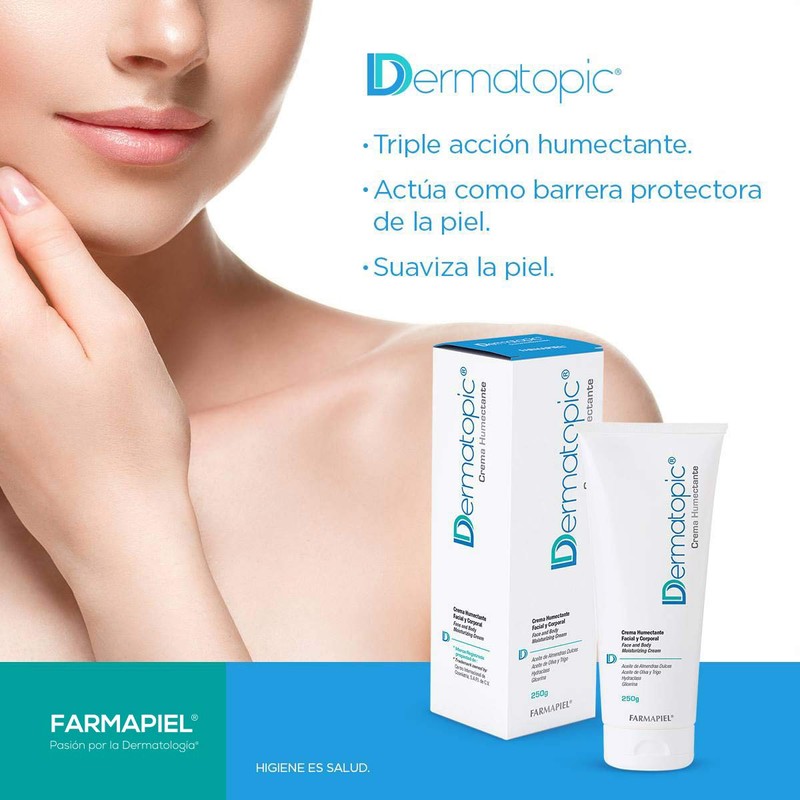Dermatopic Crema humectante dermatólogos. Suaviza e hidrata intensamente. Ideal para
