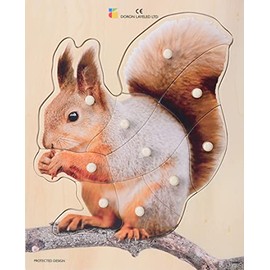 BSM E72510330 Installation Game - Puzzle Squirrel