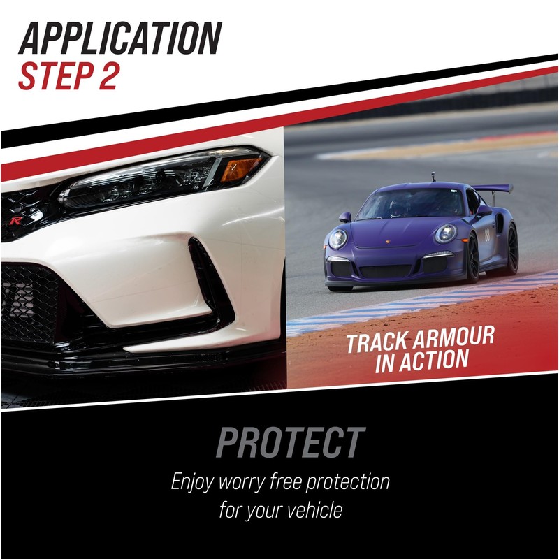 [TRACKARMOUR] 3" x 100' - Temporary Paint Protection Film for