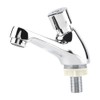 Public Ktchen Bathroom Chrome Plated Self Closing Water Saving Time