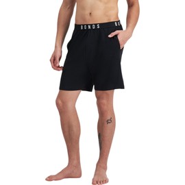 Bonds Mens Sleep Viscose Bamboo Black Shorts XL