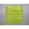 TUPPERWARE Snacky Sandwich Box yellow (2) 7220