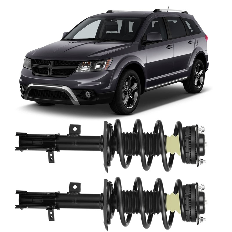 YITAMOTOR Front Complete Strut Quick Struts Compatible with 2009-2019 Dodge