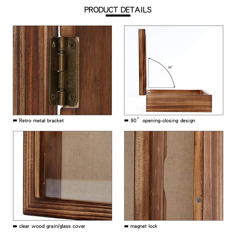 Freezing point Shadow Box Frame 8x12.5 Shadow Box Display Case