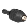 Domary Keyless Drill Bit Chuck Converter 0.3-3mm Hex Shank Adapter