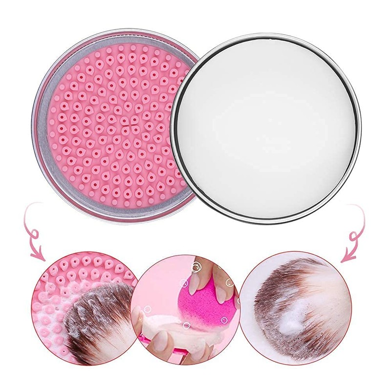 DUcare Makeup Brush Cleaner Shampoo Soap Solid Brush Cleaning Mat