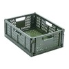 Yamada Chemical Storage Box, Khaki, When Assembled, 13.4 x 4.9