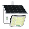 intelamp Solar Flood Lights Outdoor Waterproof, 20000mAh 251 LED 2000LM
