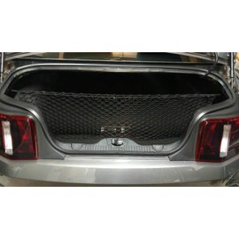 EACCESSORIES EA Trunk Organizer for Ford Mustang 2005-2014 – Mesh Car Trunk Organizer – Cargo Net for Sedans – Nylon Mesh Netting – Compatible with Ford Mustang 2005-2014