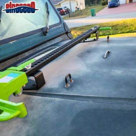 SINOC Hi-Lift Jack Holder Hood Mounting Bracket For Jeep Wrangler CJ/YJ/TJ 1944-2006