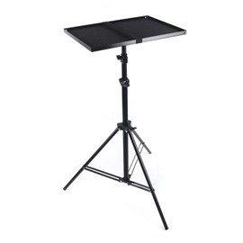 Laptop Projector Tripod Stand, Universal Laptop Floor Stand Adjustable Tall 27.2 to 74.8 Inch, Detachable Adjustable Computer Notebook Photography Tripod Equipment Holder Mount (Without Mouse Tray)