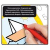 Liscianigiochi 97197 Montessori, Ergonomic Pen, Multi-Coloured