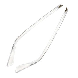 1 Pair Glasses Legs Replacement Temples, Glasses Metal Frame Arms Legs Replacements, Transparent