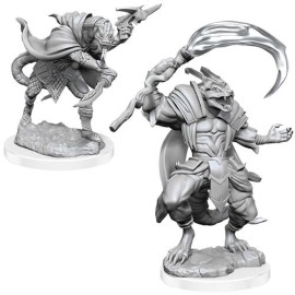 Wizkids/NECA WZK90500 Wizkids Pathfinder Deep Cuts Unpainted Miniatures: W17 Serpentfolk