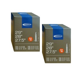 Schwalbe Unisex Adult 10430343 Bicycle Inner Tubes, Black, 29 Inches, 28 Inches, 27.5 Inches