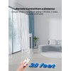 Uthfy 31" Electric Tower Fan That Blow Cold Air, Quiet