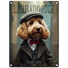 Small (150 x 200mm) Metal Sign - Peaky Paws Club