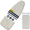 UniSimp Ironing Board Cover and Pad 18"x49" Extra Thick Natural
