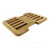 Totally Addict ka2137 Bamboo Expandable Trivet 20-30 cm, 30.5 x