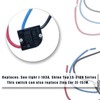 Rhinenet Lamp Switch Zing Ear ZE-117M 3/8" 2 Circuit 3