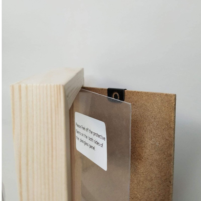 NC 6x6 Photo Frame Solid Wood Frame Square 6x6 Picture