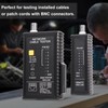 Brileine Dual-Function Coaxial & RJ45 Network Cable Tester with 2-Pack
