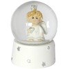 Snow Globe Christmas Angel Heart 9.5 cm Diameter 11.5 cm
