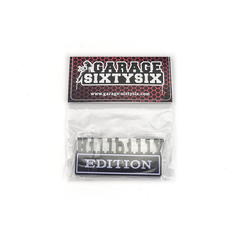 Hillbilly Edition | Emblem for Gluing | 3D Plastic Sticker