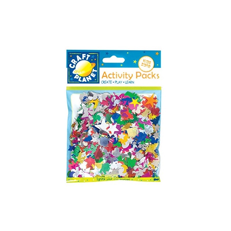 Craft Planet 50 g Spangle Mix, Multi-Colour